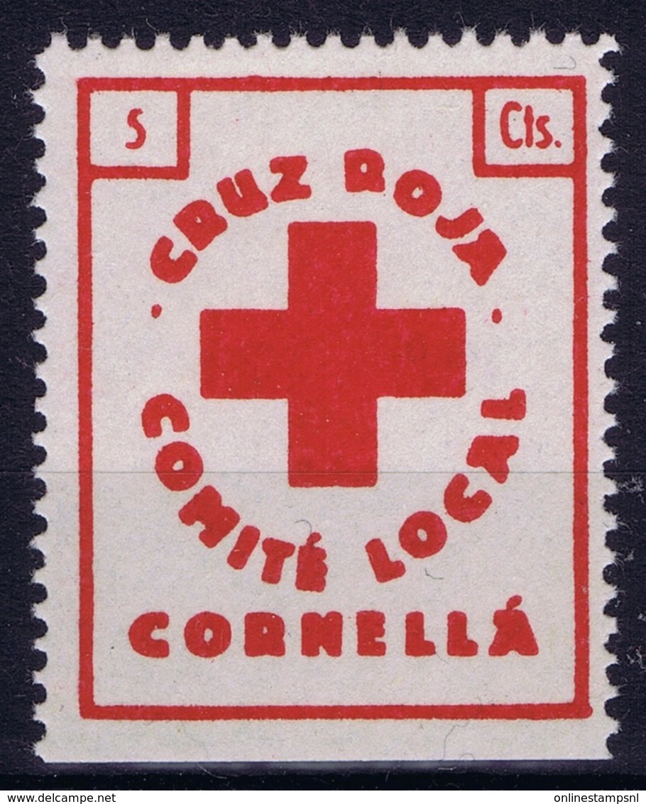 Spain: Cornella Cruz Roja - Vignette Della Guerra Civile