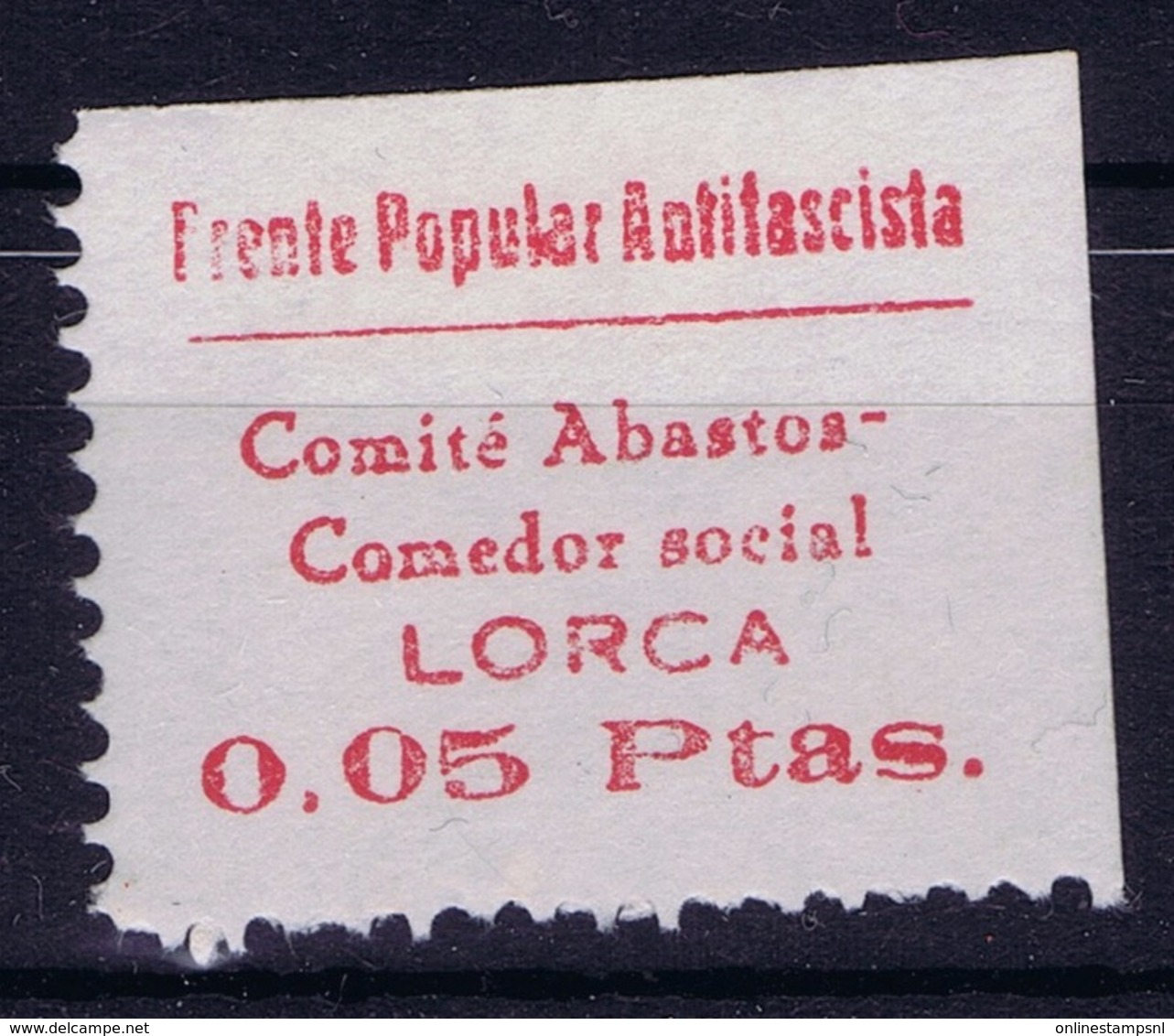 Spain: LLorca - Spanish Civil War Labels