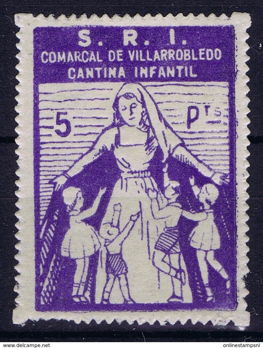 Spain: Villarrobled - Spanish Civil War Labels