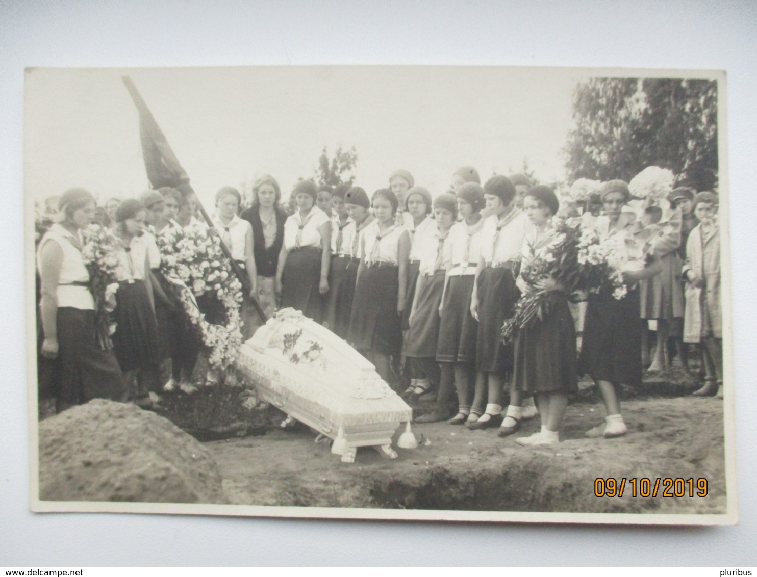 ESTONIA SCOUTING GIRL GUIDES FUNERAL , 0 - Scoutismo