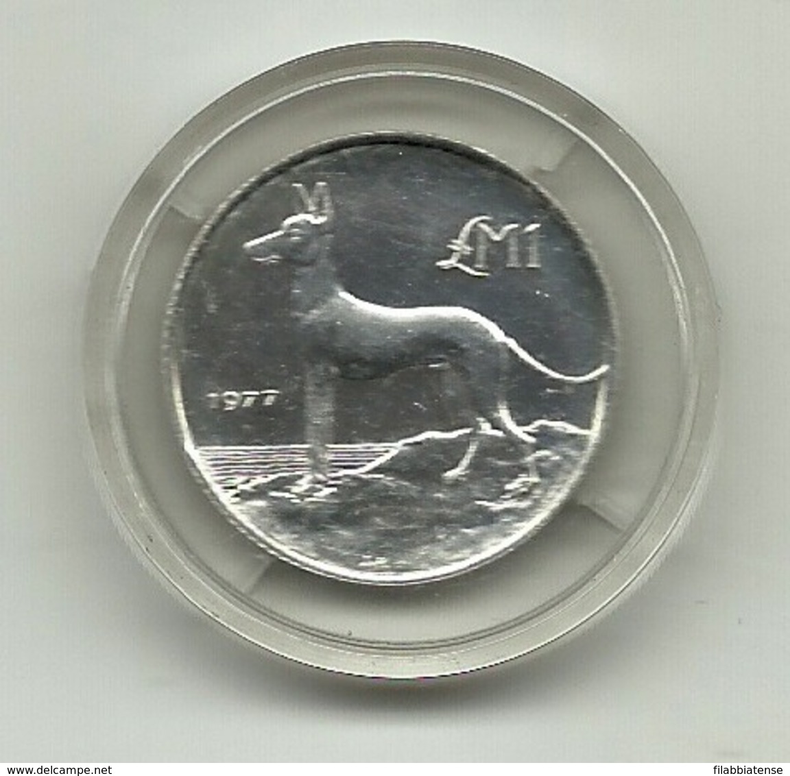 1977 - Malta 1 Pound Argento      ----- - Malta