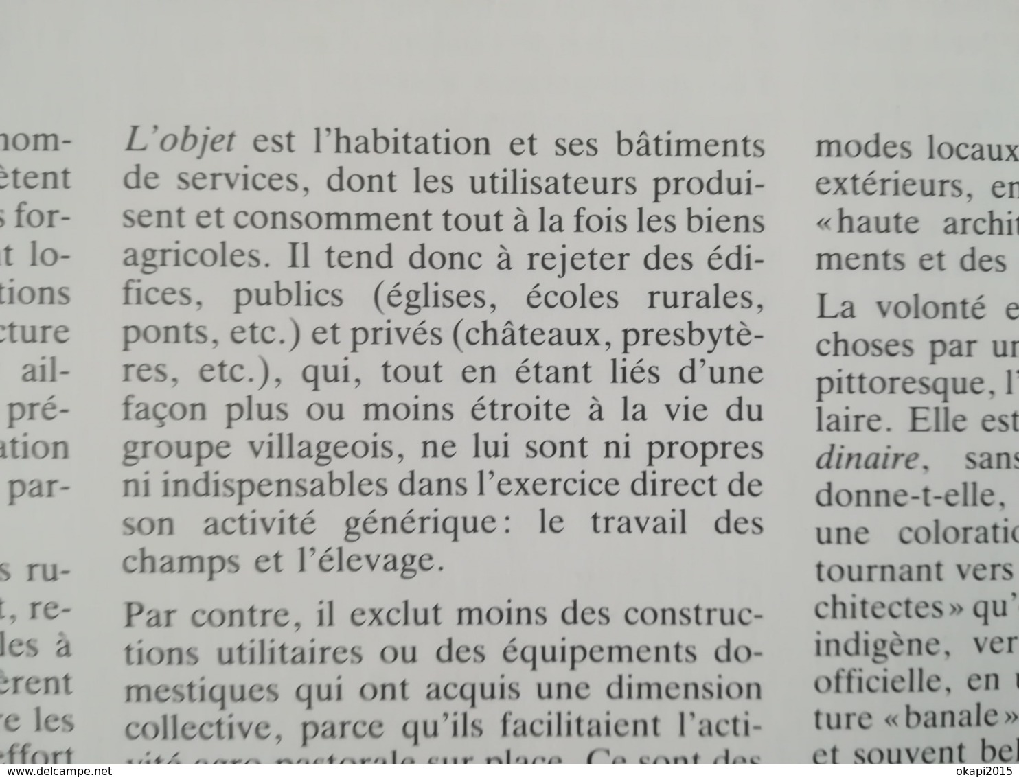 ARCHITECTURE RURALE DE WALLONIE CONDROZ LIÈGE  HAINAUT NAMUR BELGIQUE LIVRE ANNÉE 1989