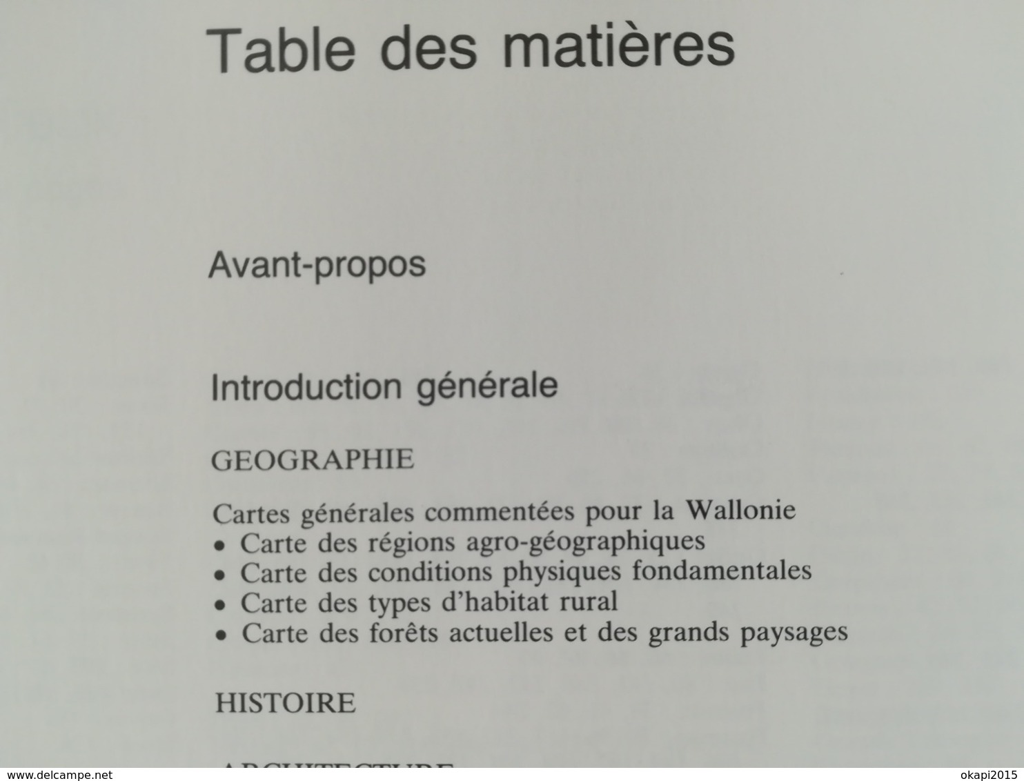 ARCHITECTURE RURALE DE WALLONIE CONDROZ LIÈGE  HAINAUT NAMUR BELGIQUE LIVRE ANNÉE 1989