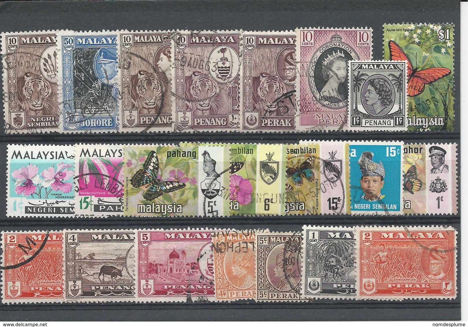 24902) Malaya Collection - Malayan Postal Union