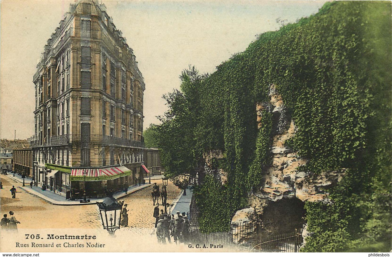 PARIS  18eme Arrondissement  MONTMARTRE  Rue Ronsard Et Charles Nodier - Arrondissement: 18