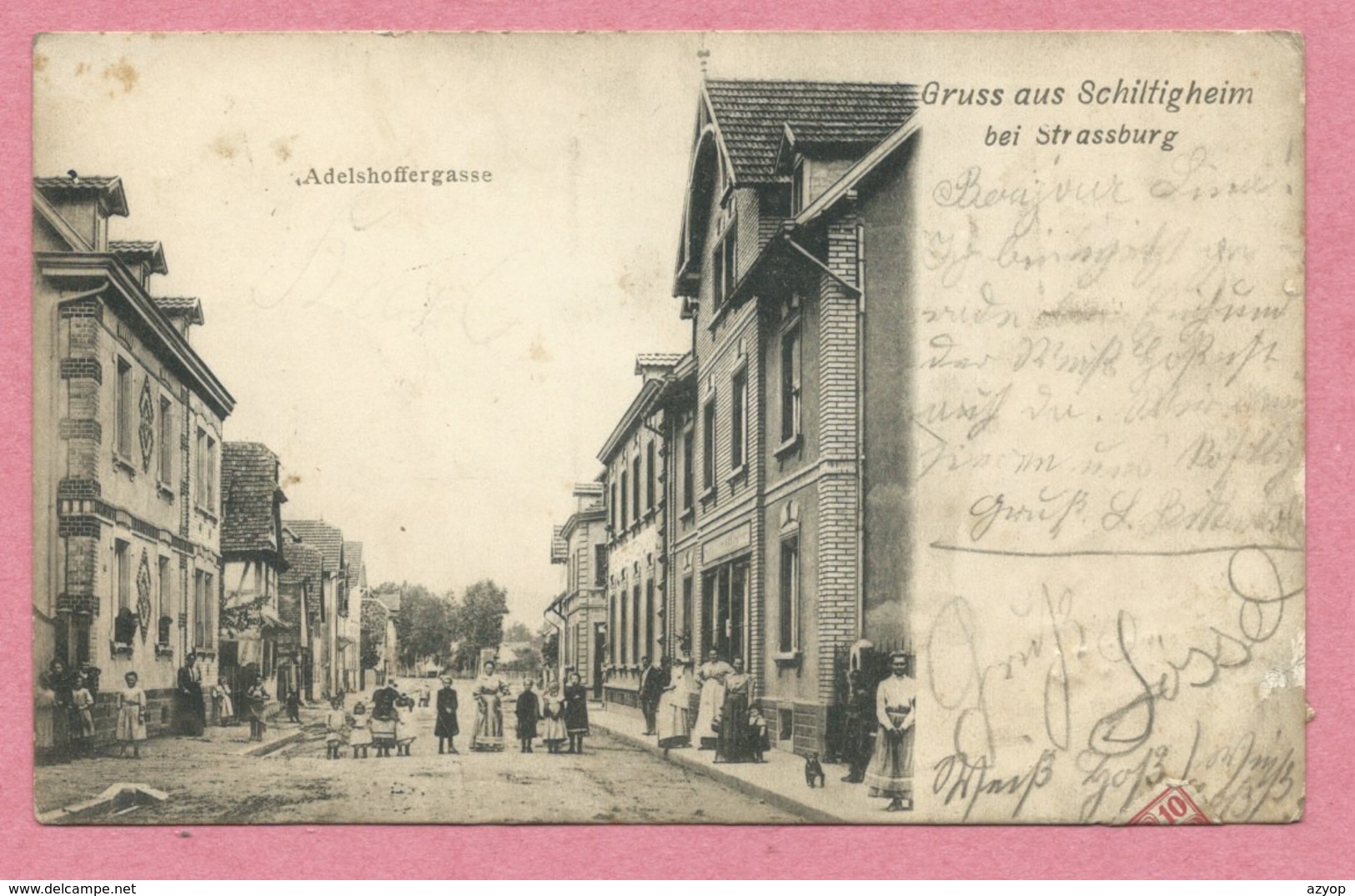 67 - GRUSS Aus SCHILTIGHEIM - Adelshoffergasse - Schiltigheim