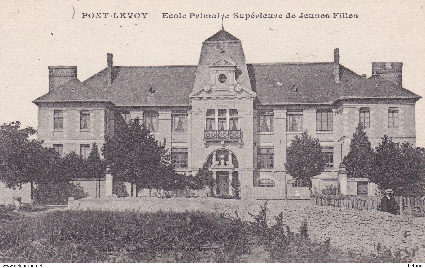 Pontlevoy - Ecole Primaire Supérieure De Jeunes Filles - Autres & Non Classés