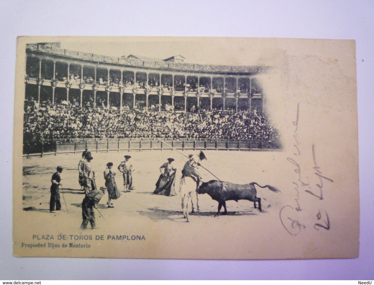 2019 - 2030  Plaza De TOROS De PAMPLONA  1904    XXX - Corrida