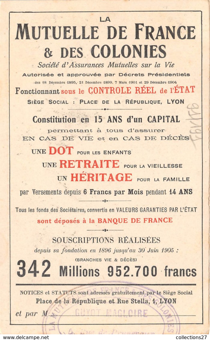 69-LYON- LE MONUMENT CARNOT ET LE SIEGE SOCIAL DE MUTUELLE DE FRANCE ET DES COLONIES, PLACE DE LA REPUBLIQUE - Lyon 2