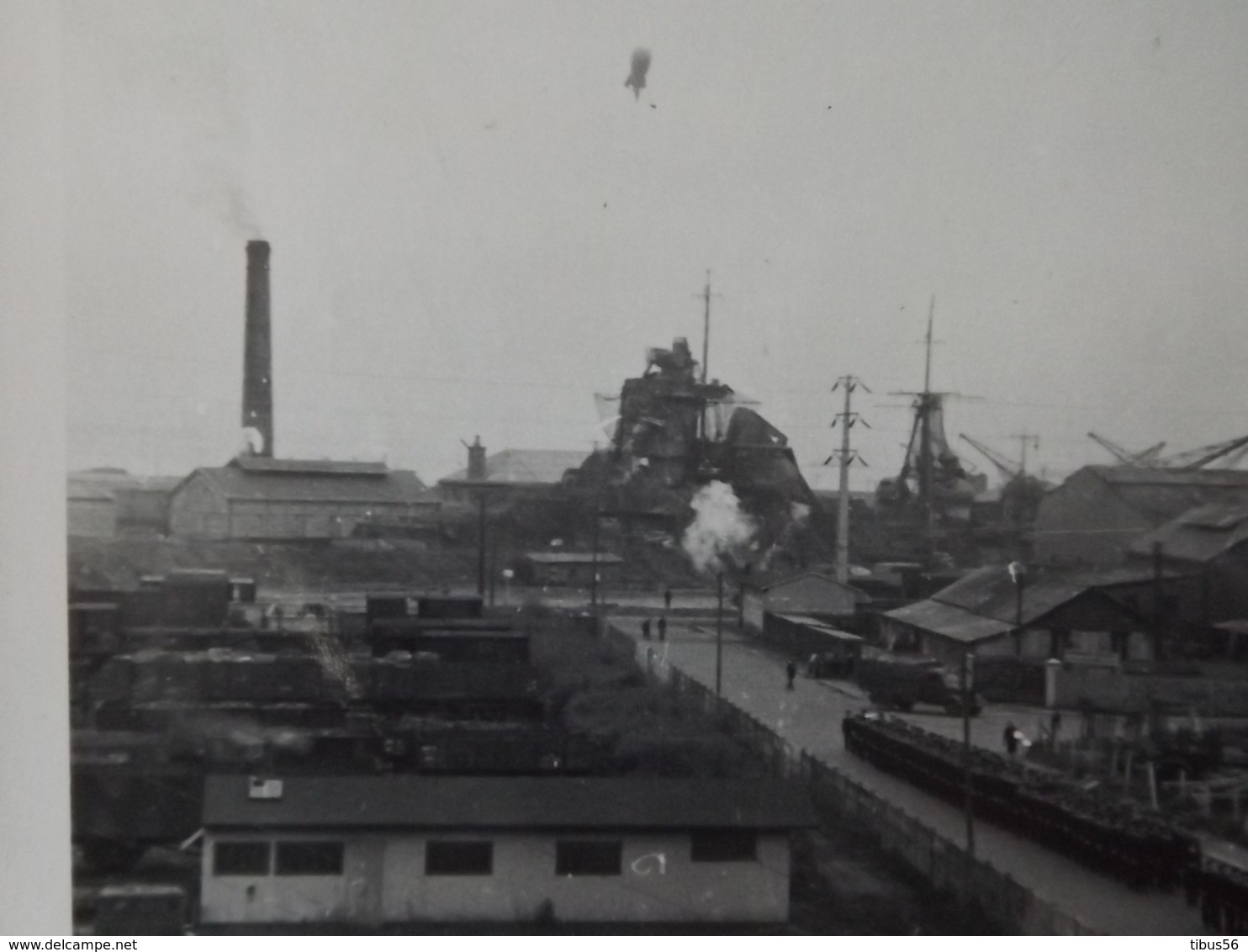 BREST WW2 GUERRE 39 45 CROISEUR PRINZ EUGEN CALE SECHE MARINS ALLEMANDS DU BATEAU PERMISSIONNAIRES ARSENAL - Brest