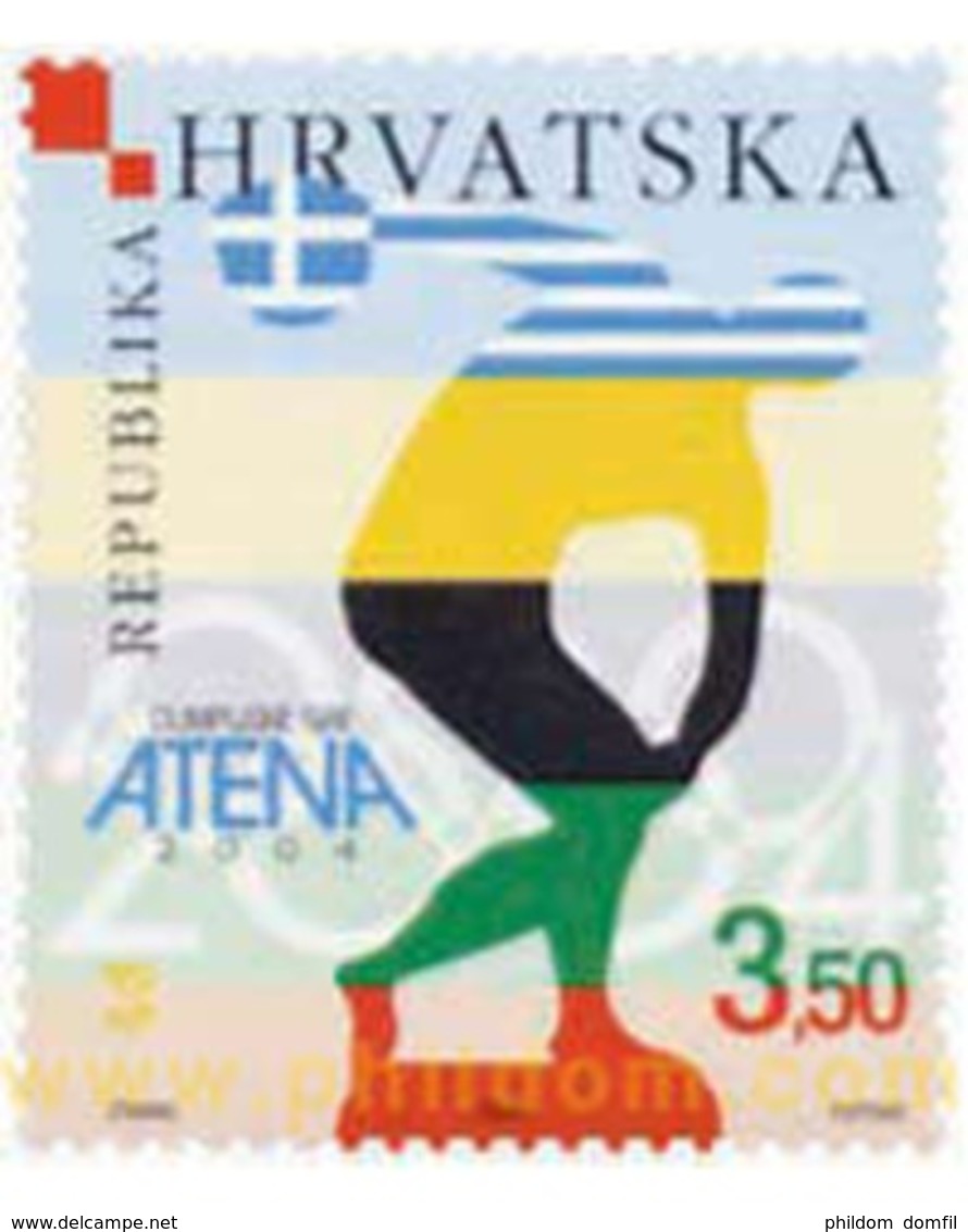 Ref. 141754 * MNH * - CROATIA. 2004. 28 JUEGOS OLIMPICOS DE VERANO ATENAS 2004 - Summer 2004: Athens