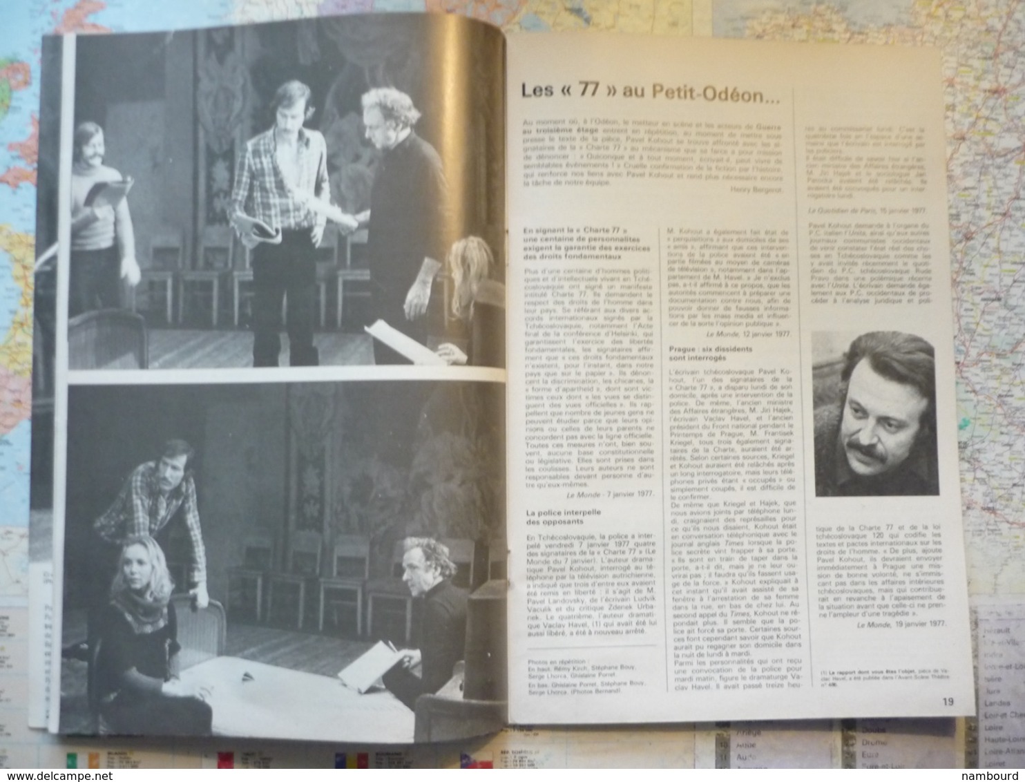 L'Avant-Scène Théâtre N°604 15 Février 1977 Guerre Au 3-e étage/ Etoiles Rouges/ La Nuit, Les Clowns - Cinéma