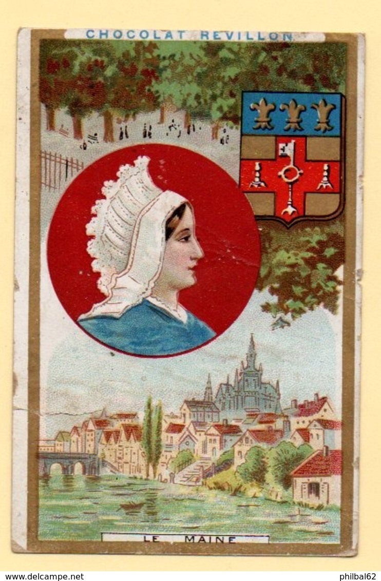 Chocolat Révillon, Série Des Régions. Le Maine, Le Mans. - Revillon