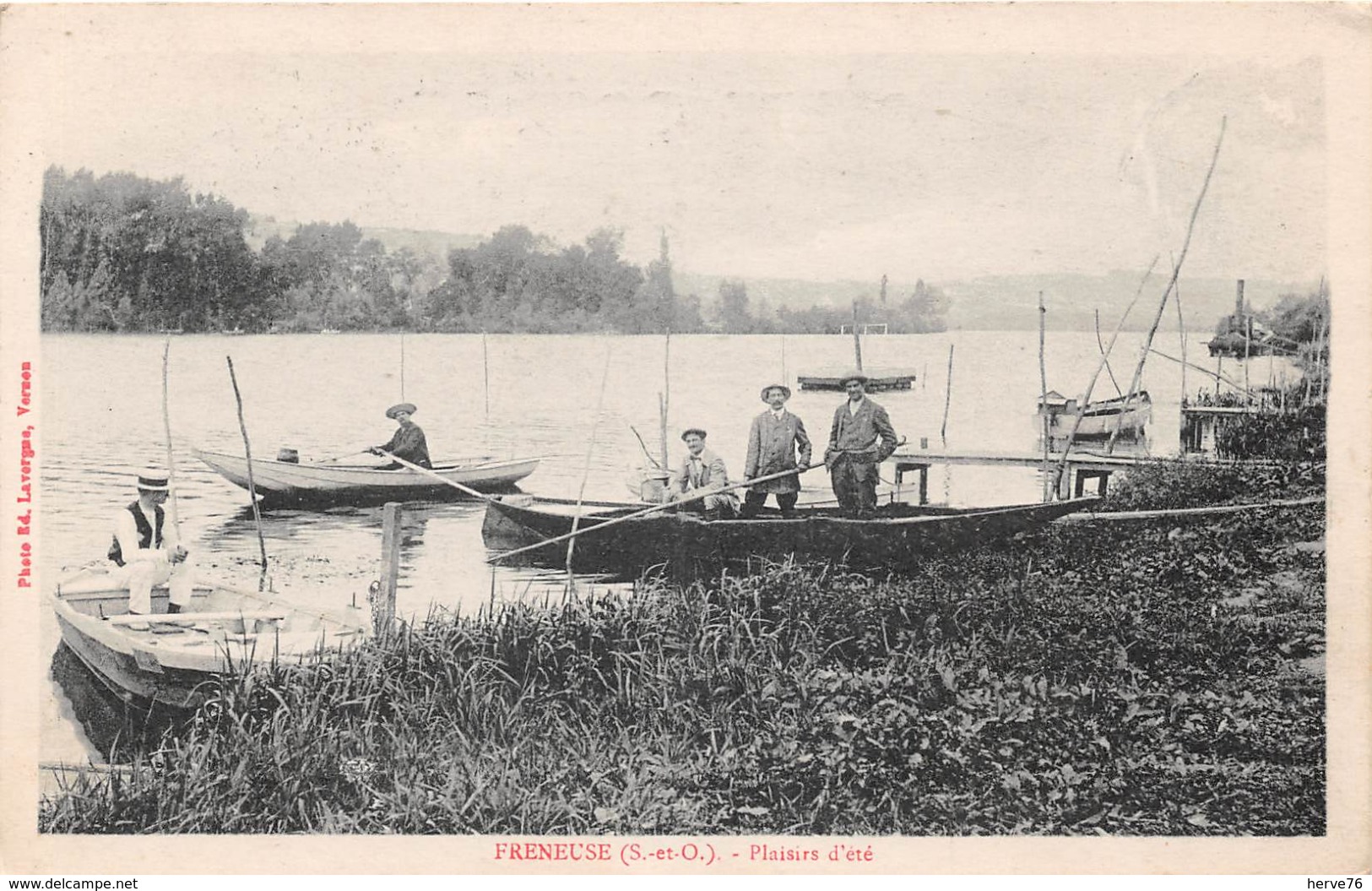 FRENEUSE - Plaisirs D'été - Pêcheur - Freneuse