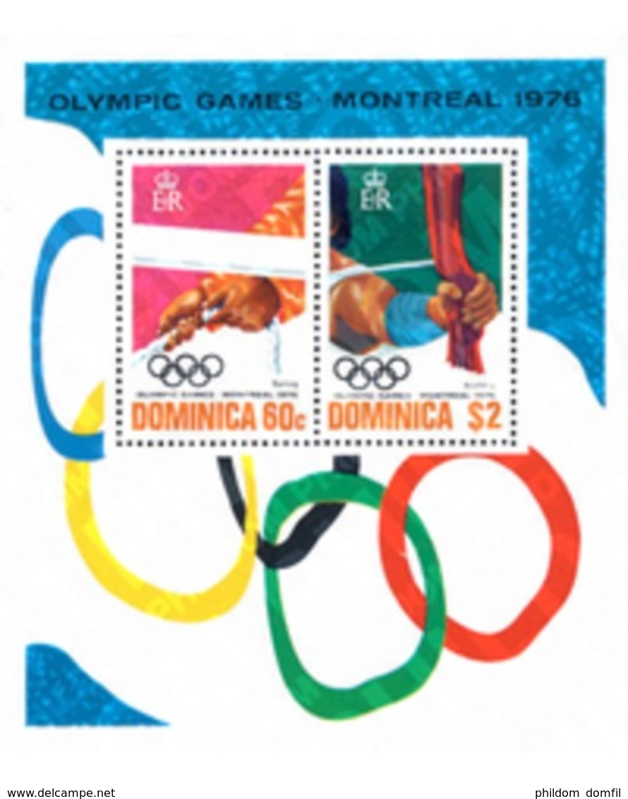 Ref. 54266 * MNH * - DOMINICA. 1976. GAMES OF THE XXI OLYMPIAD. MONTREAL 1976 . 21 JUEGOS OLIMPICOS VERANO MONTREAL 1976 - Tir à L'Arc