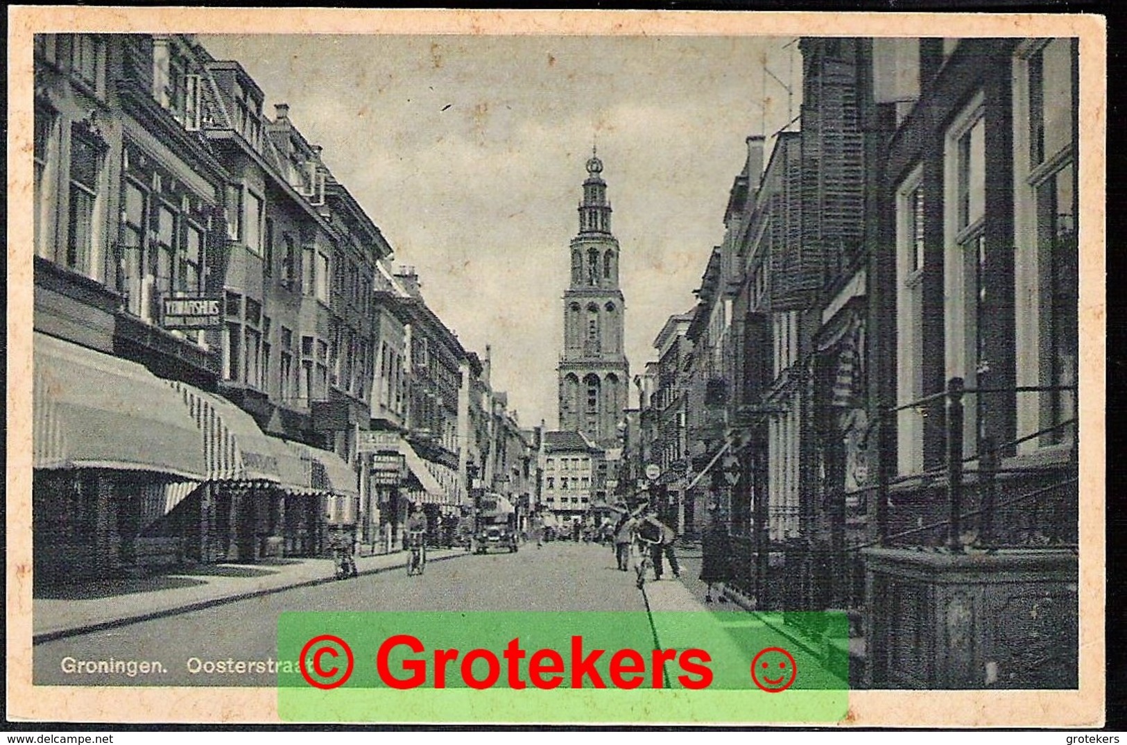 GRONINGEN Oosterstraat Verzonden 1952 Van Roodeschool - Groningen