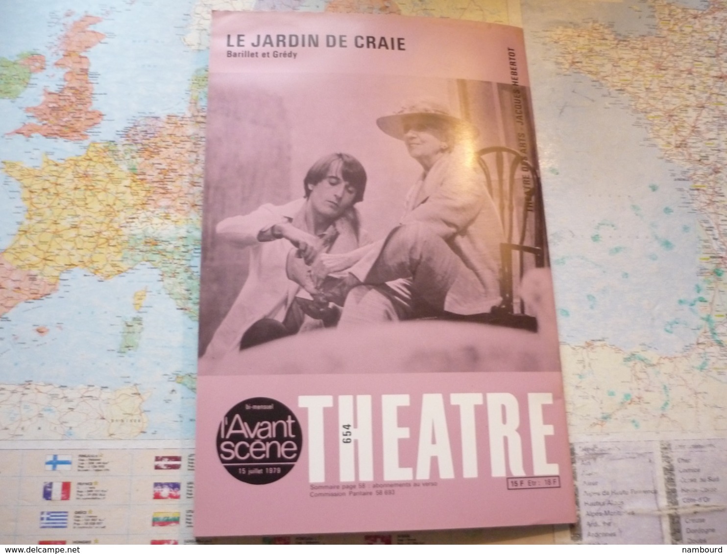 L'Avant-Scène Théâtre N°654 15 Juillet 1979 Le Jour Où Marie Shelley Rencontra Charlotte Brontë - Cinéma