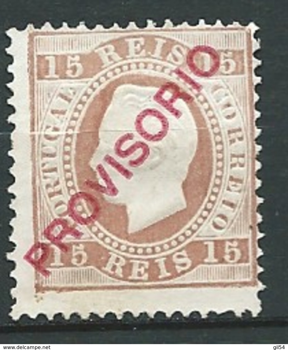 Portugal     - Yvert N°  82 (*)   -  Cw 34935 - Unused Stamps