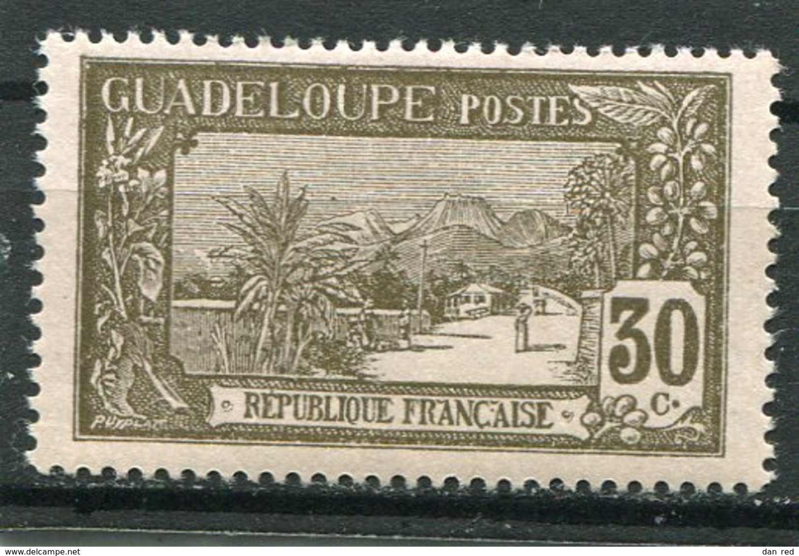 GUADELOUPE  N°  83 *  (Y&T)  (Charnière) - Unused Stamps