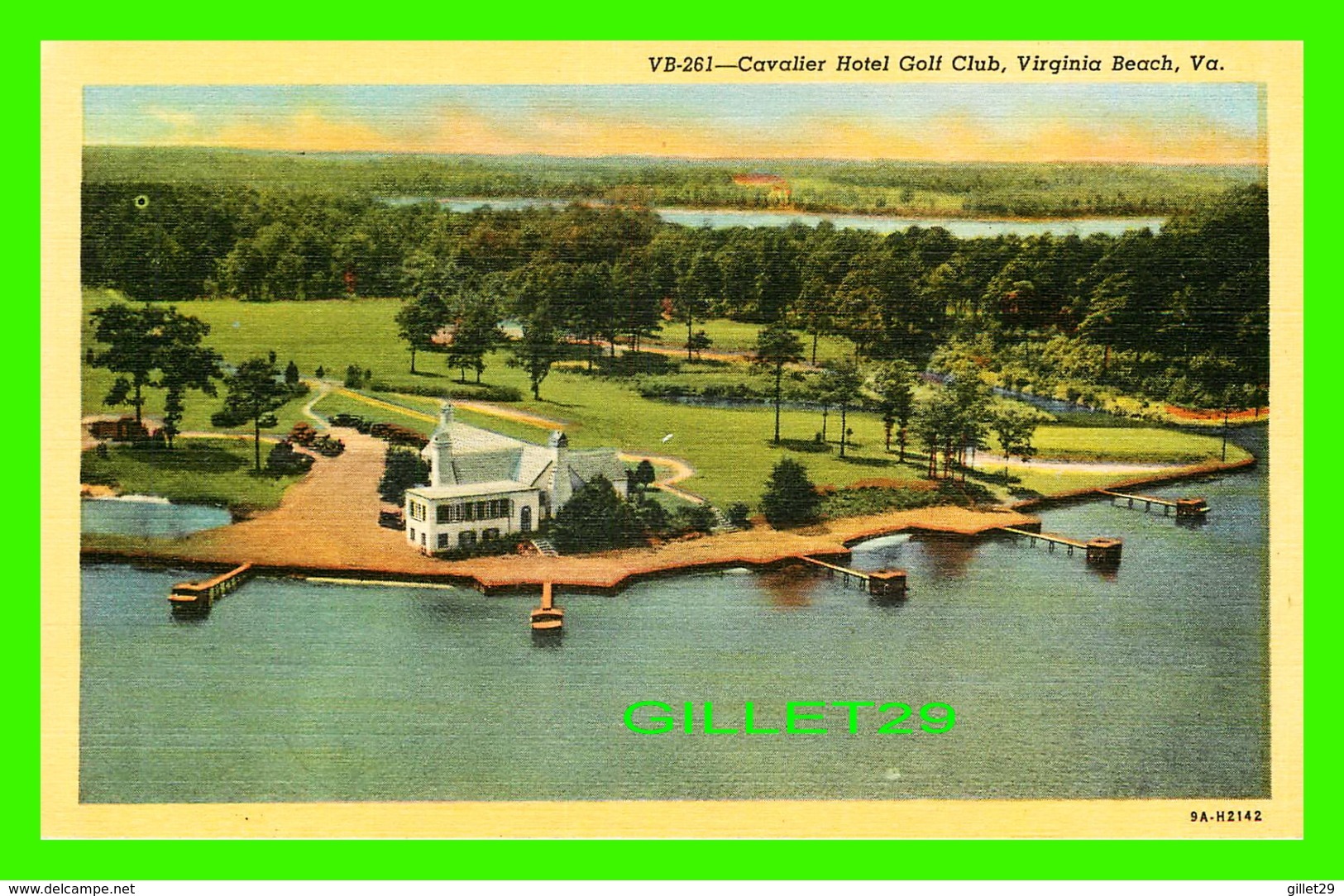 VIRGINIA BEACH, VA - CAVALIER HOTEL GOLF CLUB - THE HARRY P. CANN & BROS CO - - Virginia Beach