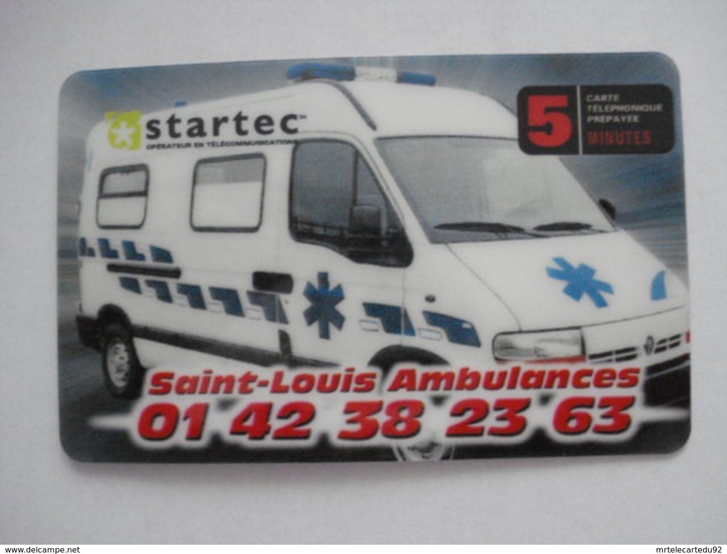 Carte Prépayée Française " Startec " (carte D'essai). Petit Prix ! - Per Cellulari (ricariche)