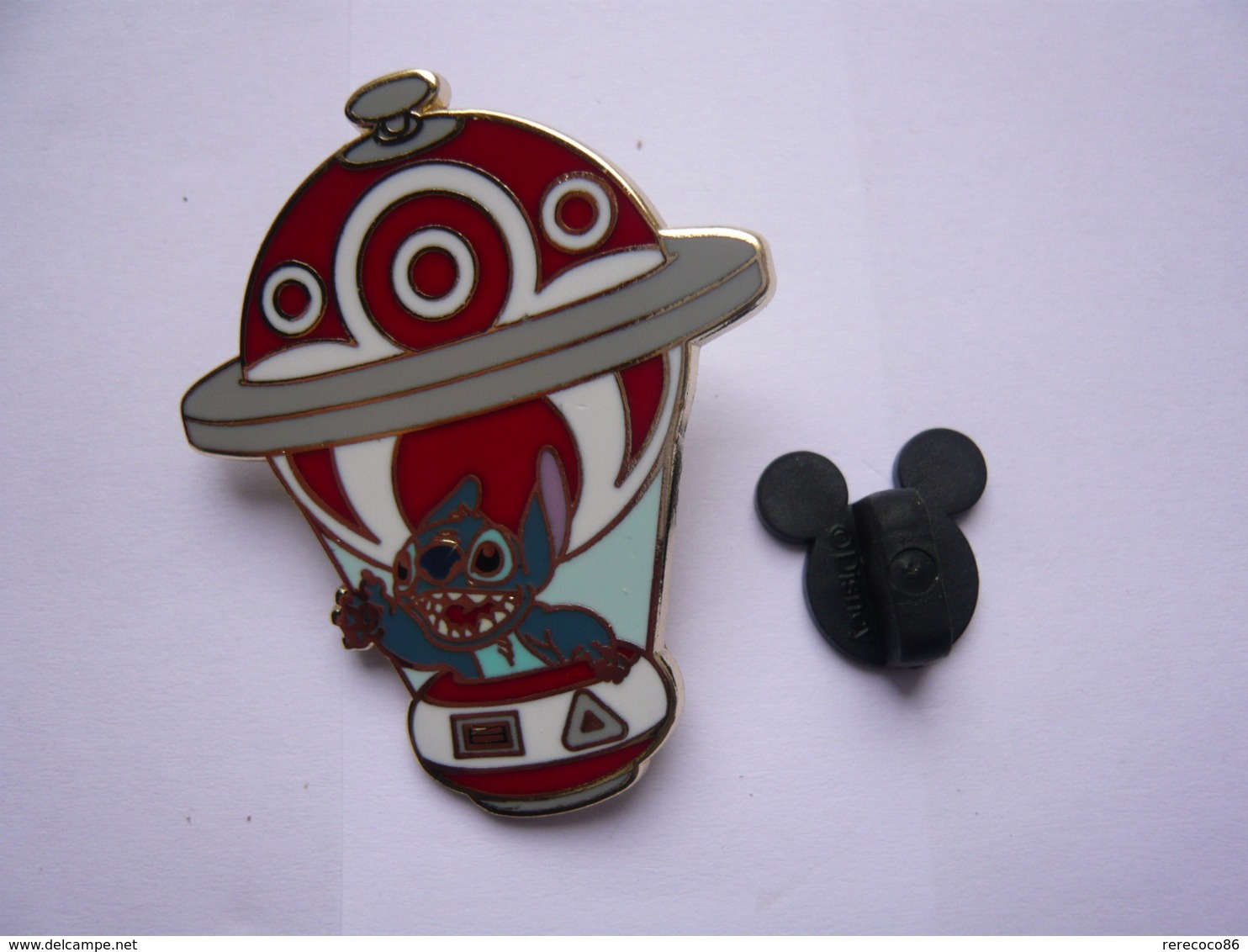 Big Pin S DISNEY STITCH 4,5 X 3,5 Cm Tbq - Disney