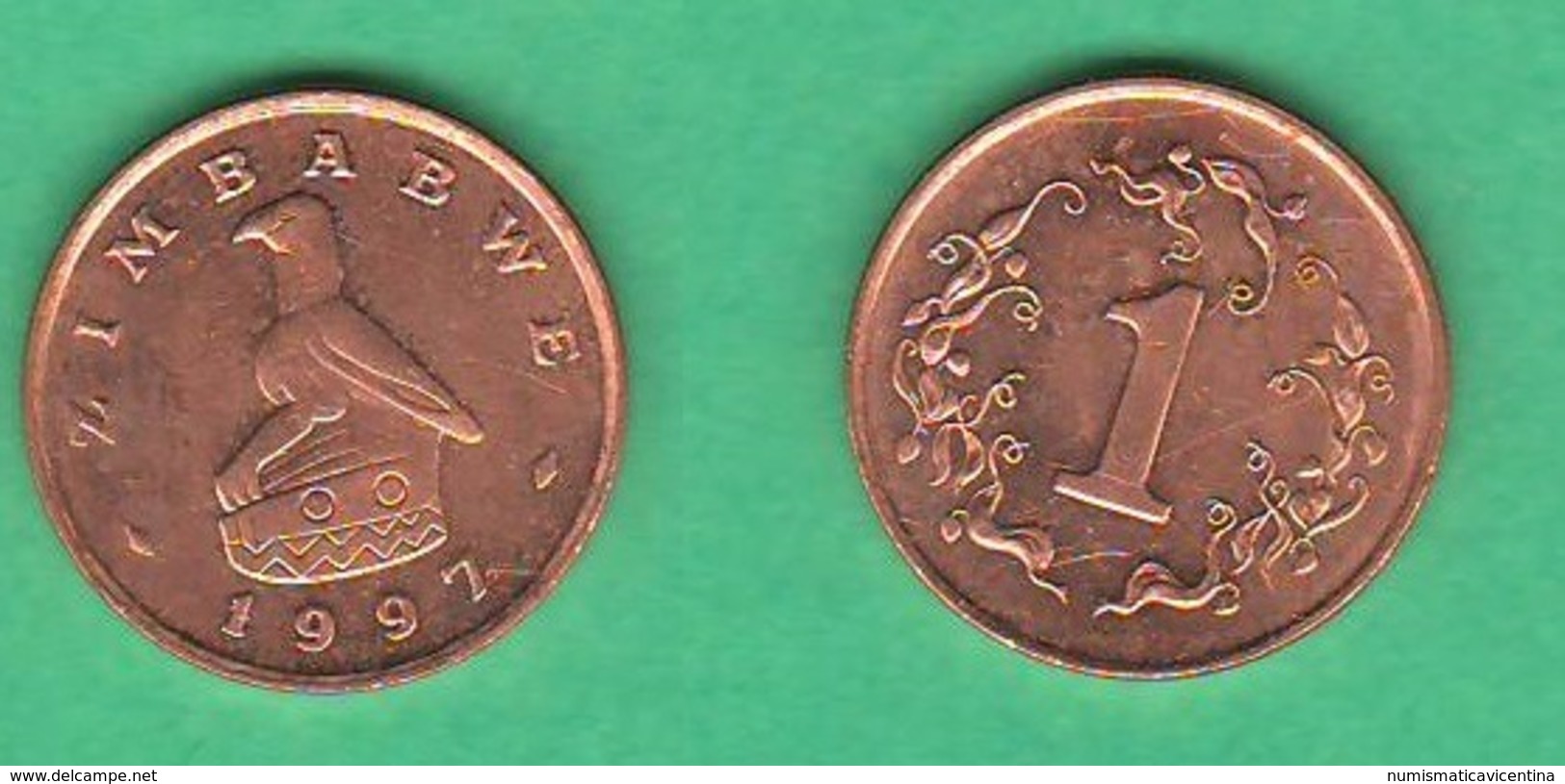 Zimbabwe 1 Cent 1997 - Zimbabwe