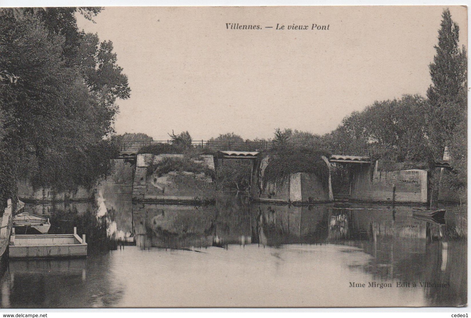 VILLENNES  LE VIEUX PONT - Villennes-sur-Seine