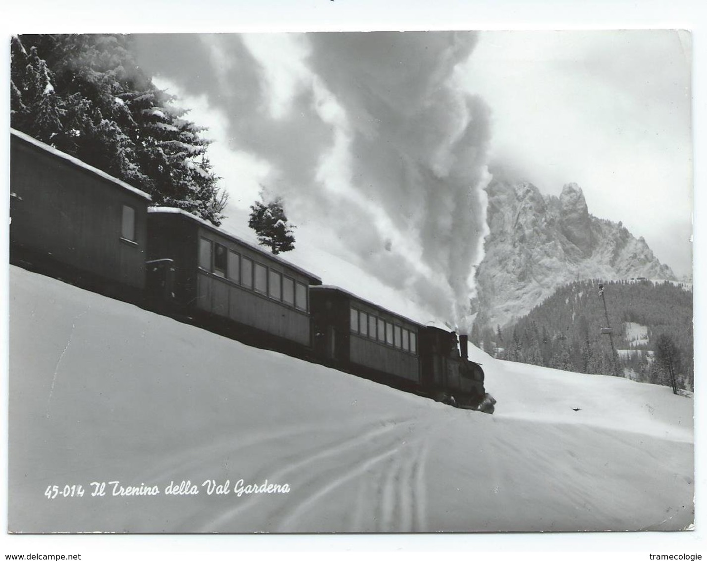 Ferrovia Della Val Gardena Grödnerbahn Treno A Vapore Chemin De Fer Train Eisenbahn Dampf Trentino / Südtirol - Bolzano (Bozen)