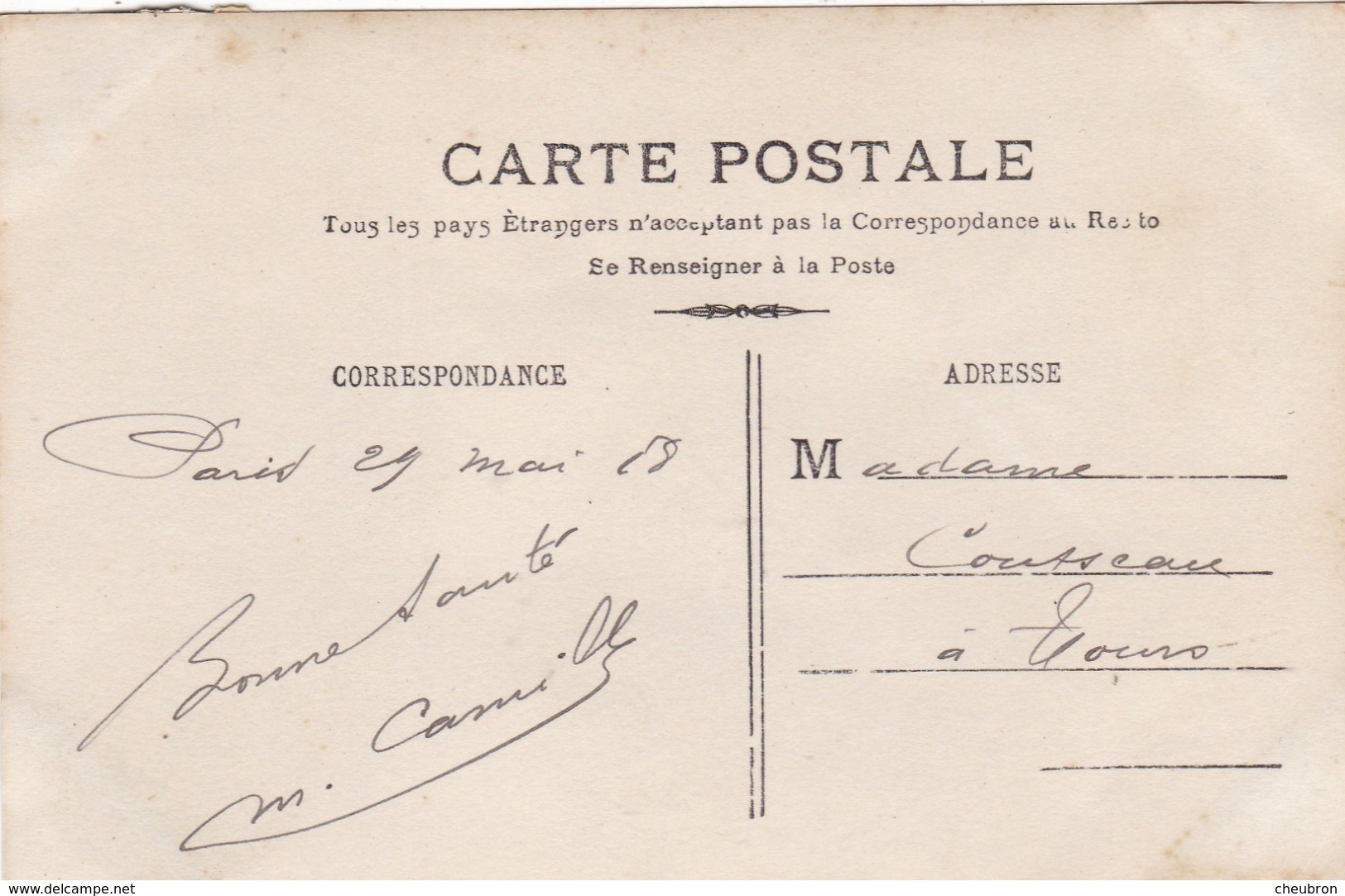 CARTE FANTAISIE. CPA . BEBE A VENDRE  . ANNEE 1908 - Bébés