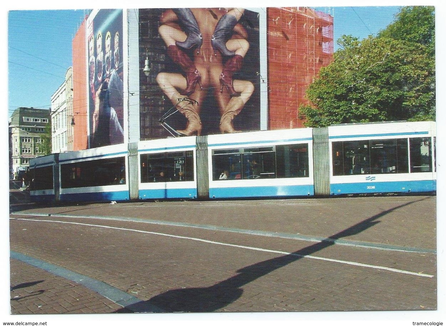 Amsterdam Leidseplein Tram Tramway Strassenbahn Trolley Streetcar - Amsterdam