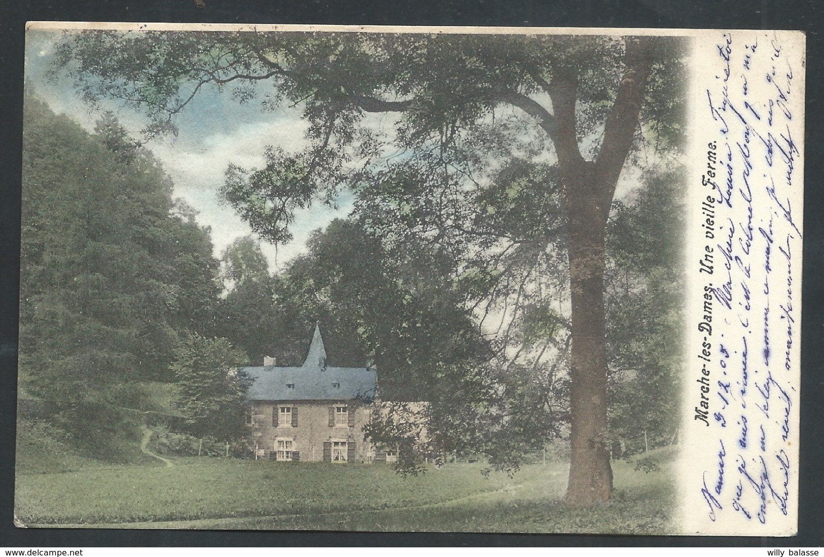 1.1 // CPA - MARCHE LES DAMES - Namur - Une Vieille Ferme - Couleur 1905  // - Namur