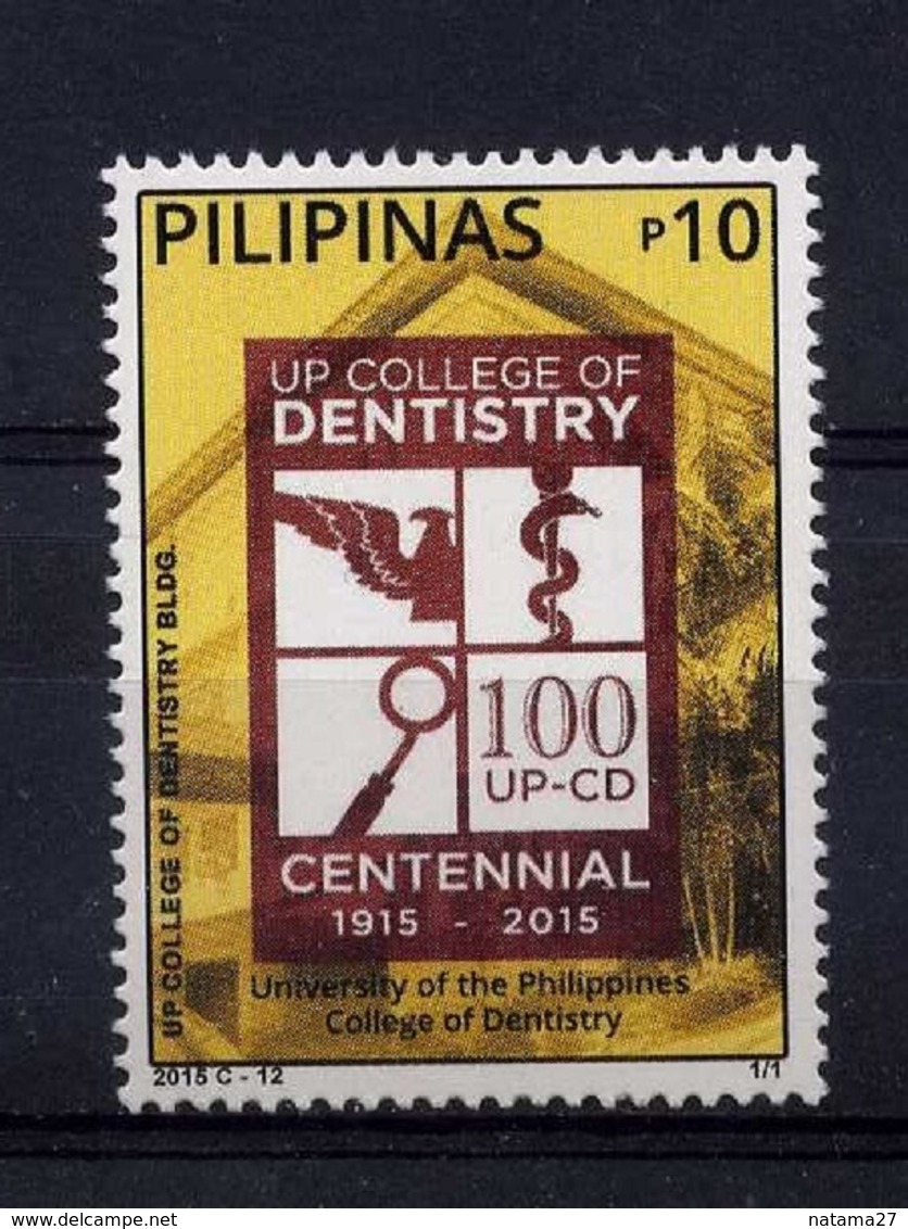 Filippine Philippines Philippinen Filipinas 2015 University UP College Of Dentistry 10p Single - MNH** (see Photo) - Filipinas