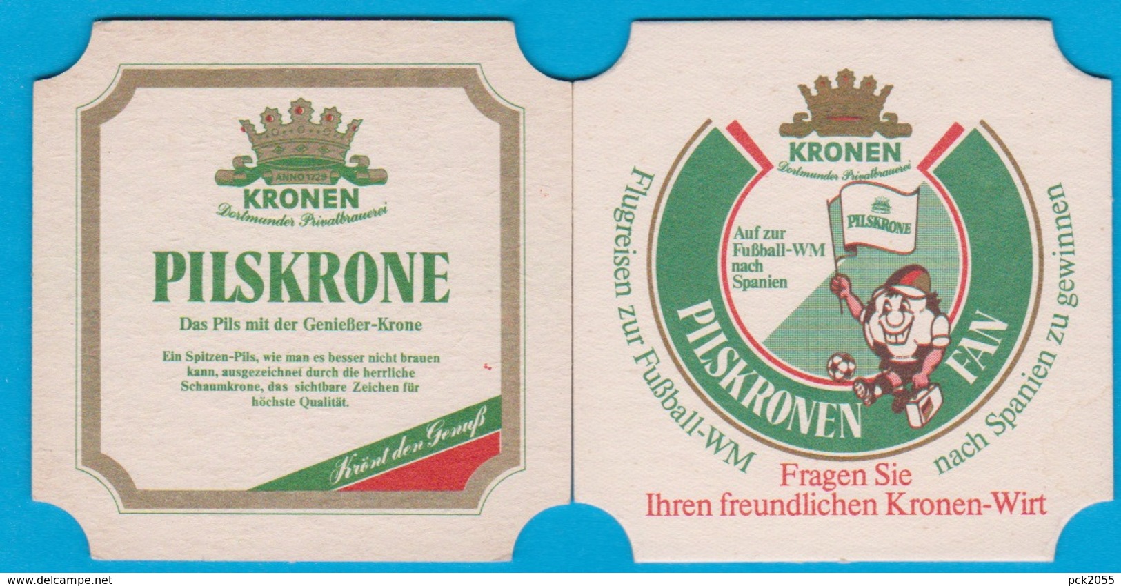 Kronen Privatbrauerei Dortmund  ( Bd 2765 ) - Bierdeckel