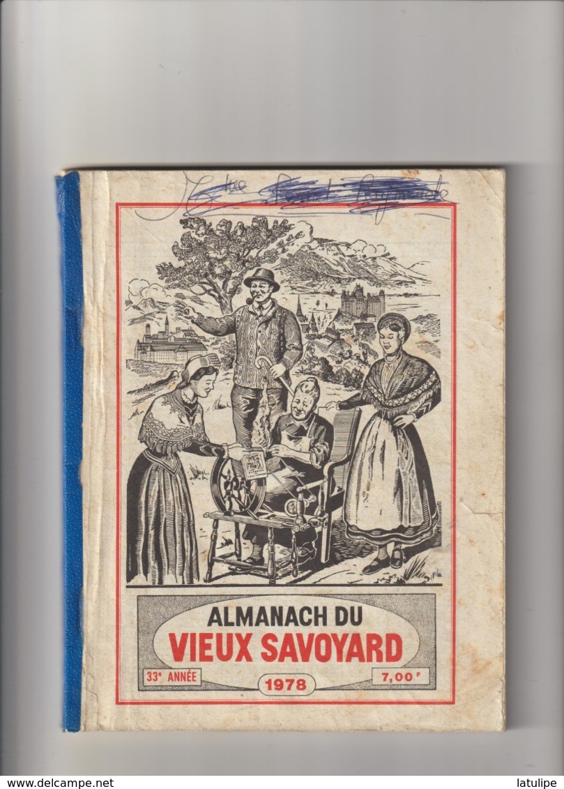 Almanach Du Vieux Savoyard 33em Année De 1978_143 Pages - Rhône-Alpes