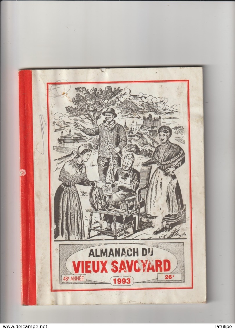 Almanach Du Vieux Savoyard 48em Année De 1993_143 Pages - Rhône-Alpes
