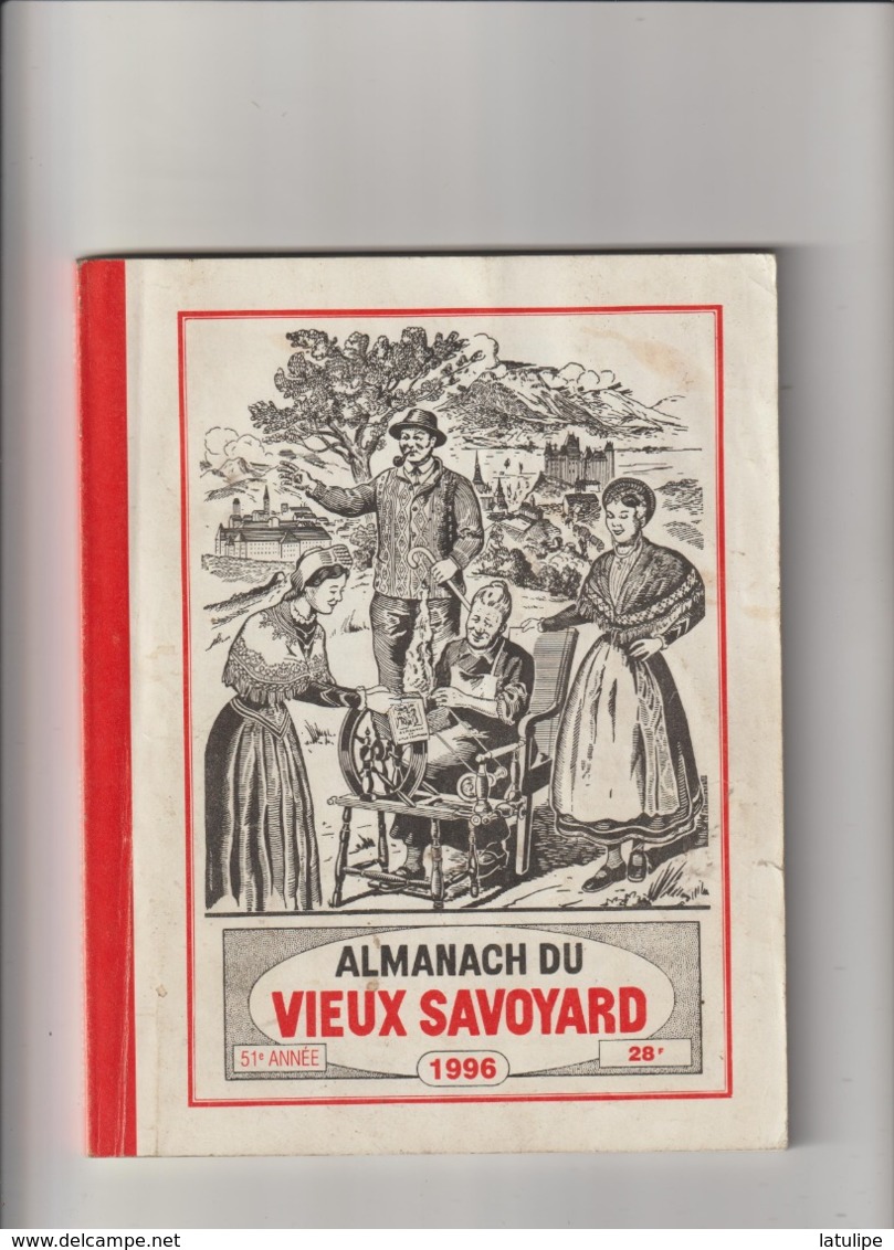 Almanach Du Vieux Savoyard 51em Année De 1996_147 Pages - Rhône-Alpes