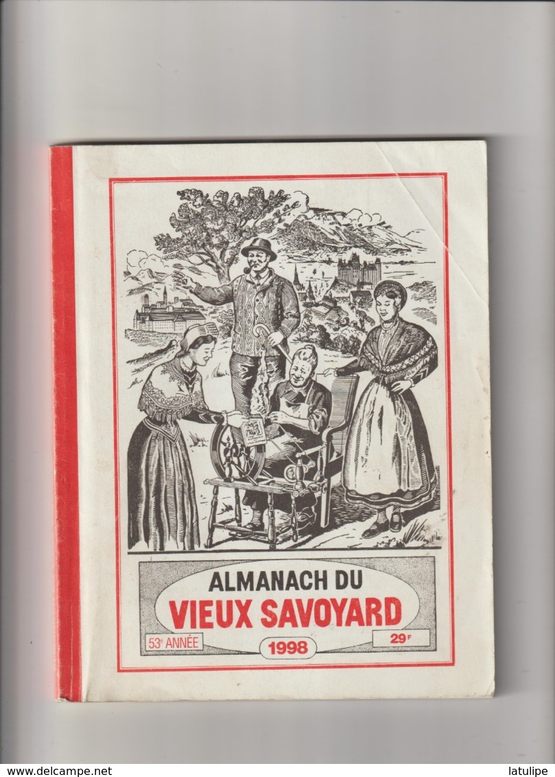 Almanach Du Vieux Savoyard 53em Année De 1998_147 Pages - Rhône-Alpes