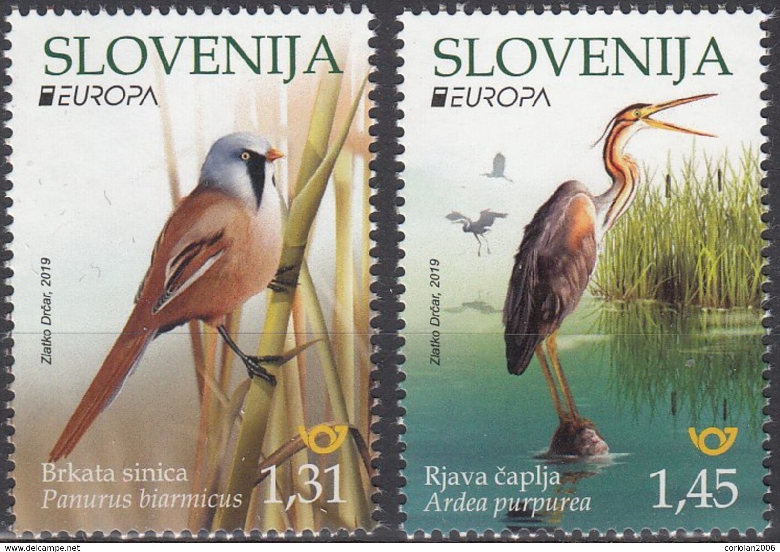 Europa 2019 / Slovenia / Set 2 Val. - 2019