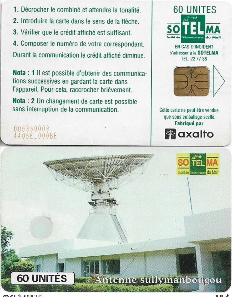 Mali - SoTelMa - Antenne Sullymanbougou, 60U, Axalto 01, Used Rare! - Mali