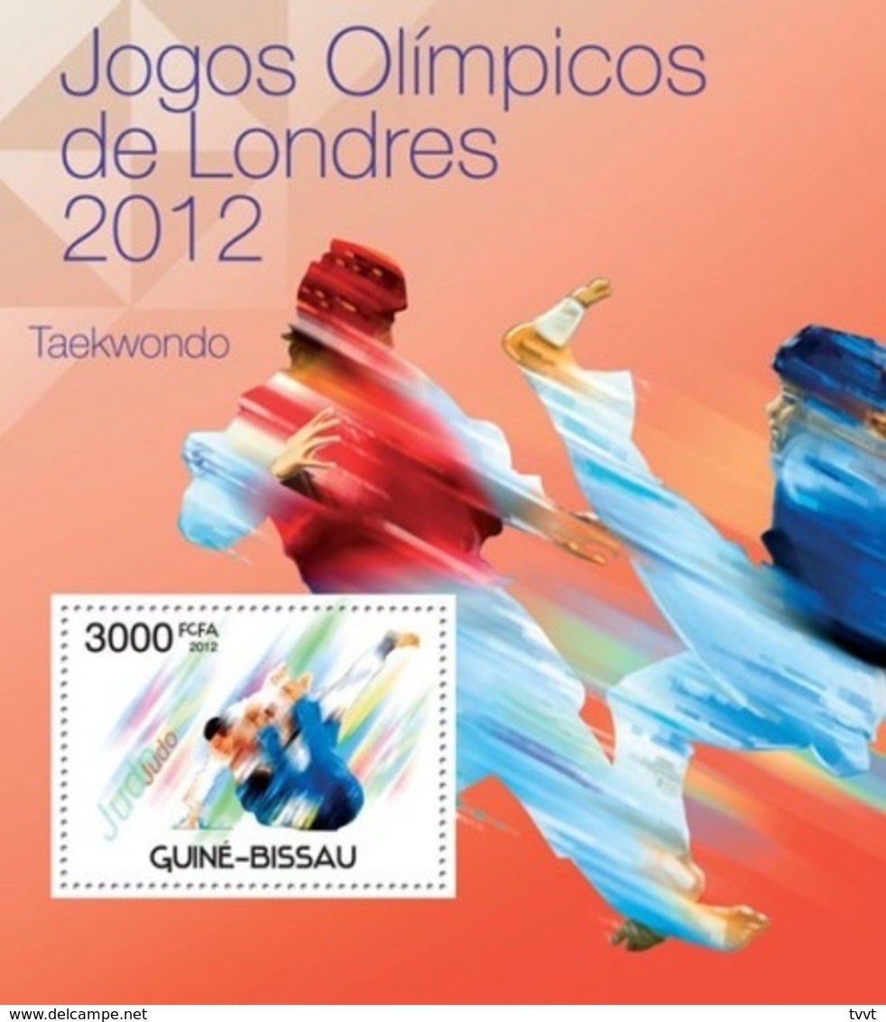 Guinea-Bissau, 2012. [gb12308] London Olympic Games 2012, (Boxing, Taekwondo) (s\s+block) - Summer 2012: London