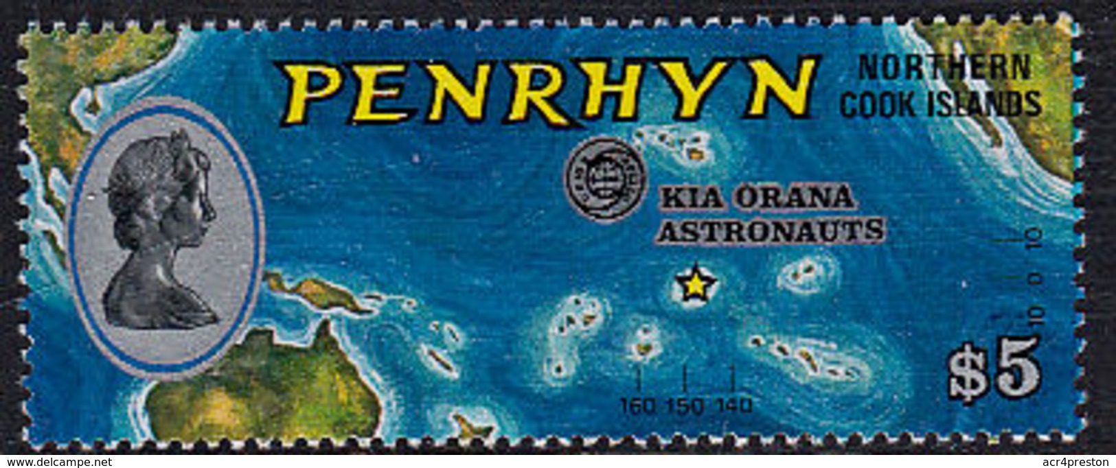 A0211 PENRYN 1975, SG 78  Apollo-Soyuz Space Project,  MNH - Penrhyn