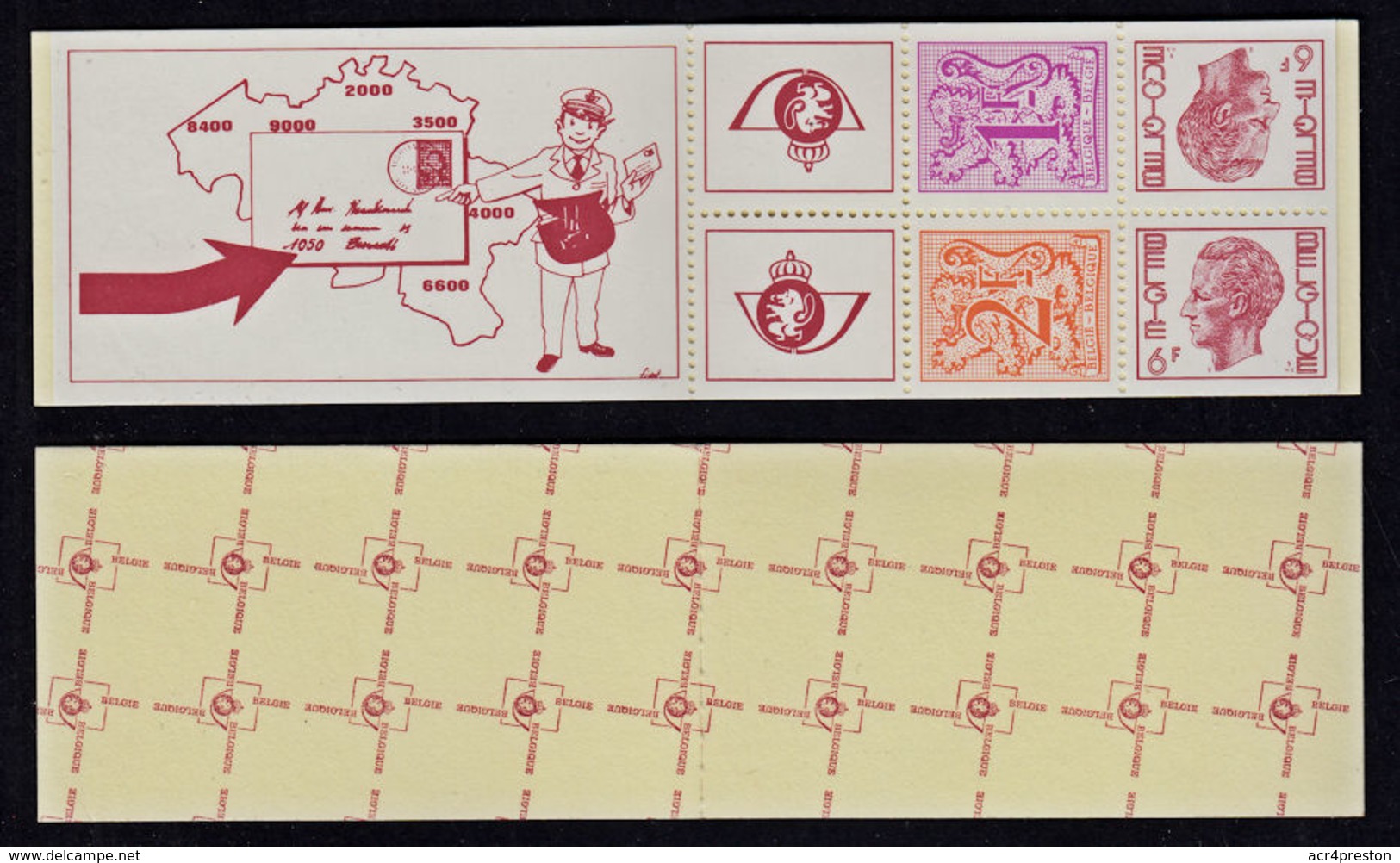 A0600 BELGIUM 1975, SG SB45 15f Stamp Booklet - Non Classés