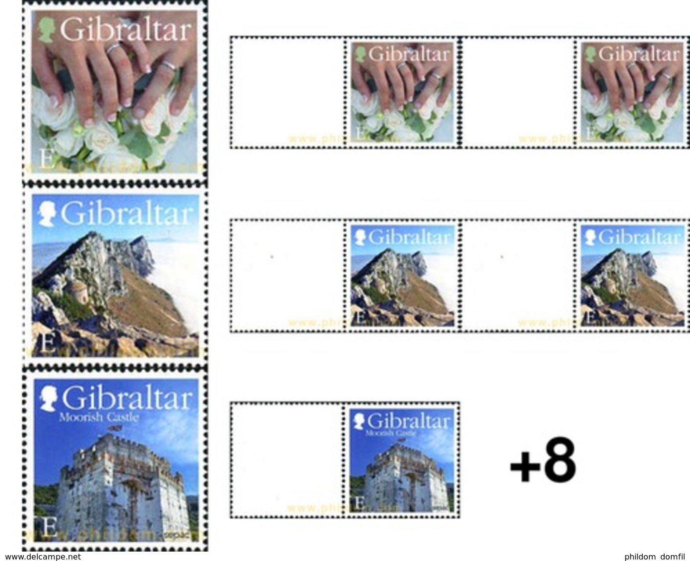 Ref. 349668 * MNH * - GIBRALTAR. 2015. PERSONALIZABLES - Sonstige & Ohne Zuordnung