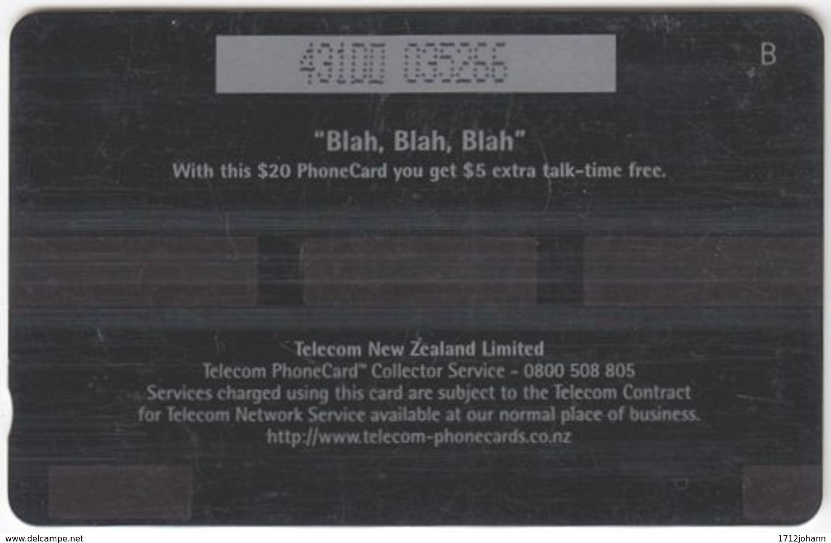 NEW ZEALAND A-865 Magnetic Telecom - 431DO - Used - New Zealand