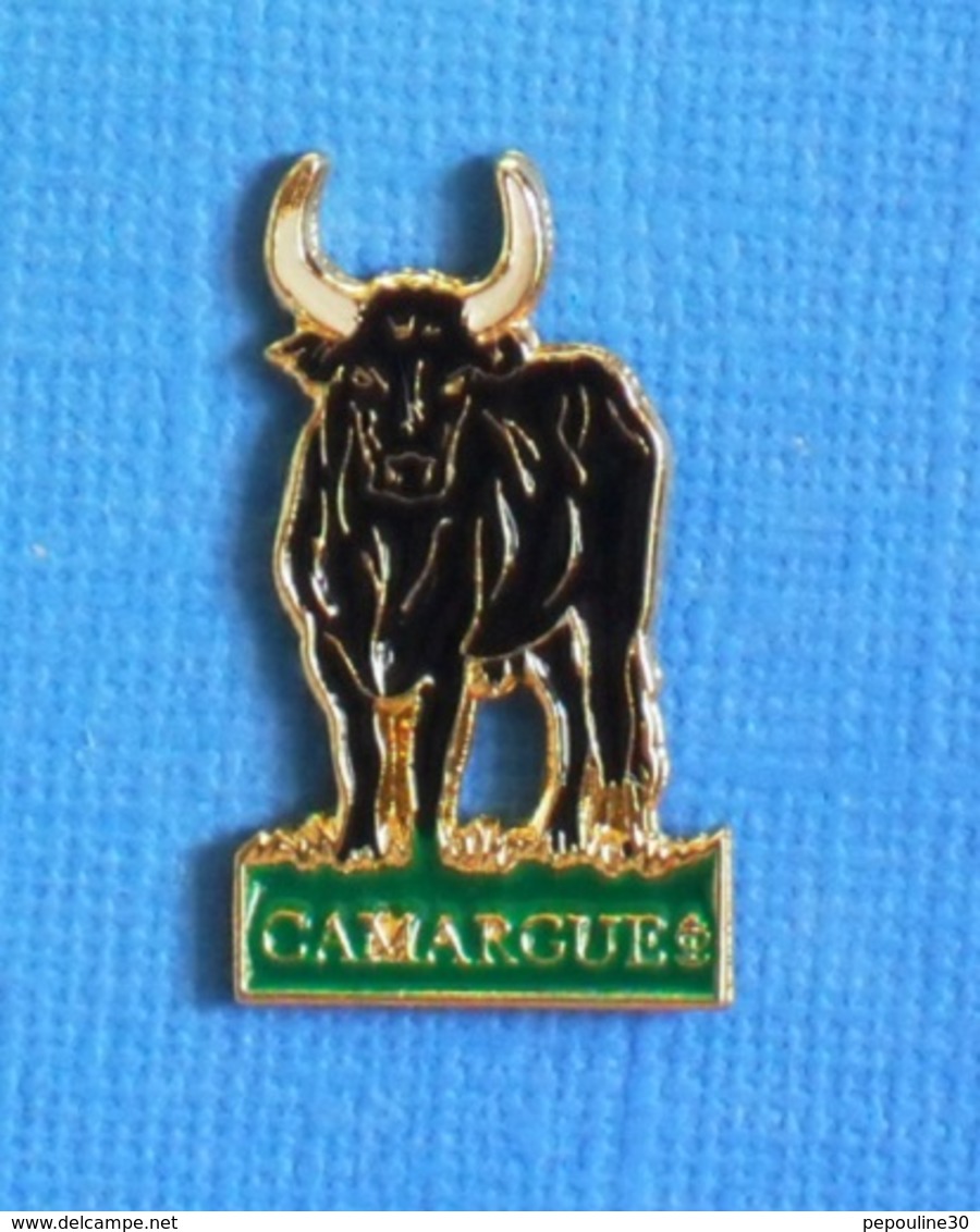 1 PIN'S //  ** TORO DE CAMARGUE ** . (ATLANTI'S) - Stierkampf