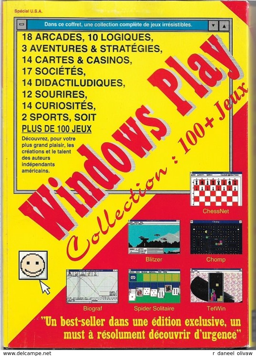 Windows Play - Jeux Pour Windows 3.1 (TBE+) - Autres & Non Classés