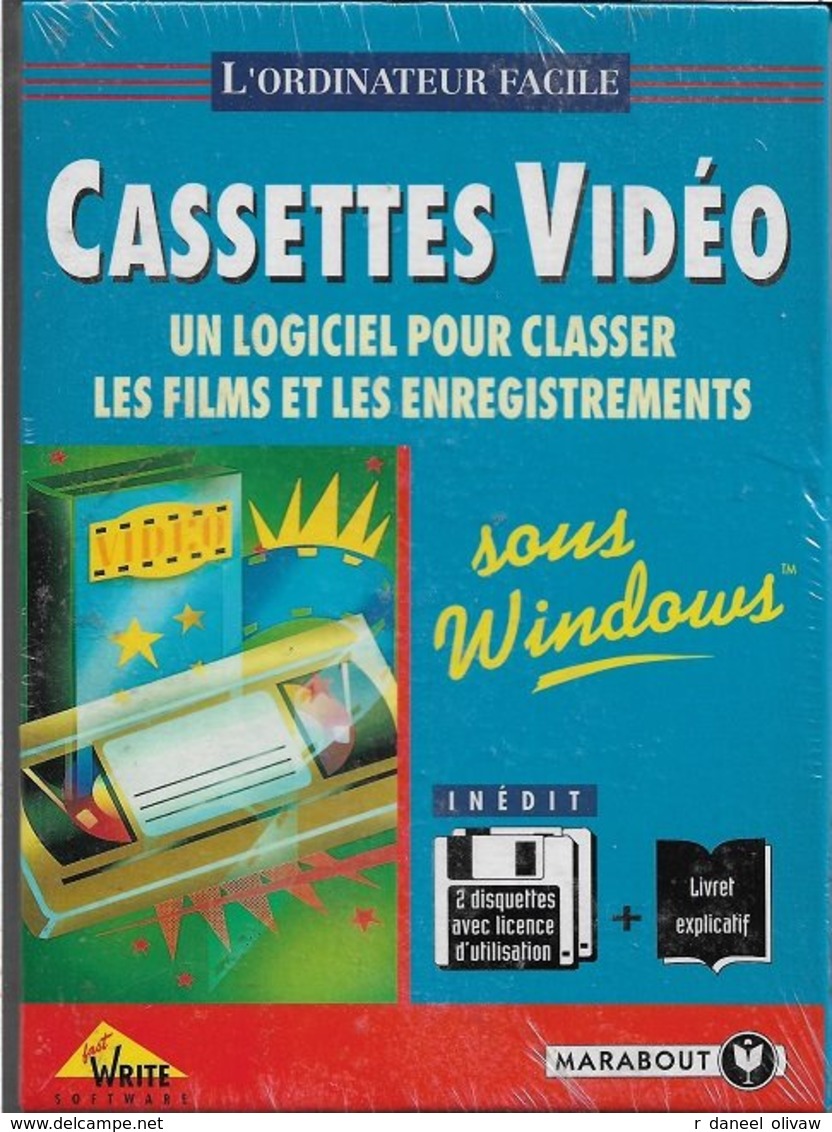 Cassettes Vidéo : Logigiel Pour Classer - Windows 3 - Dos 6 (TBE+) - Autres & Non Classés