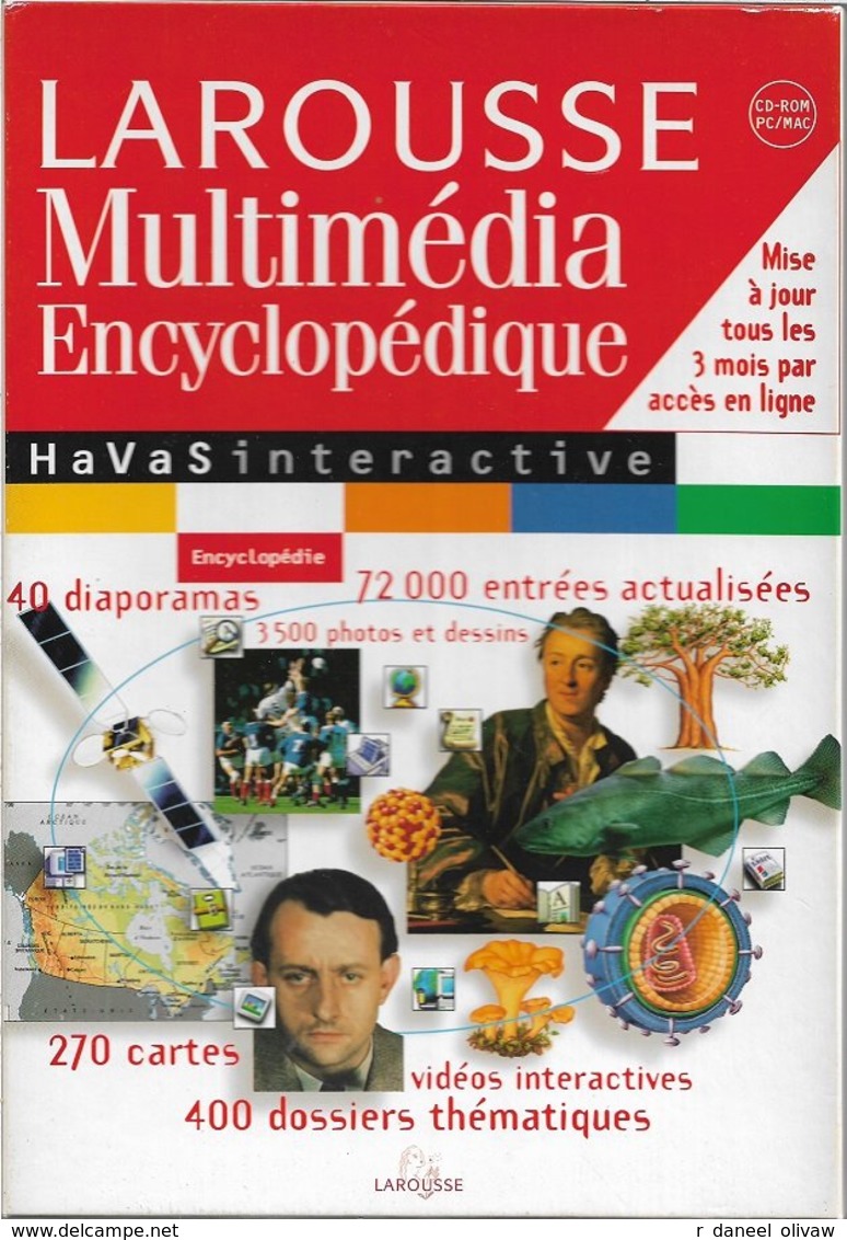 Larousse Multimédia - Windows 3.1 Ou Supérieur / Mac (TBE+) - Autres & Non Classés