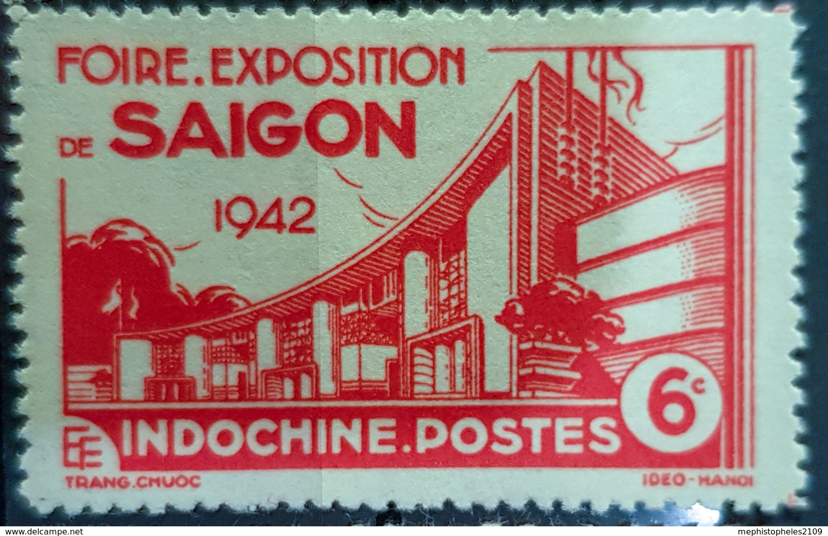 INDOCHINE 1942 - MNH - YT 231 - 6c - Nuovi